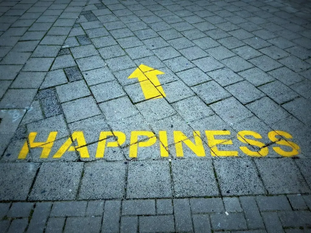 happiness sidewalk