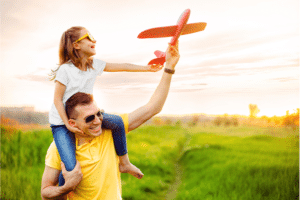 seeking happinees with children