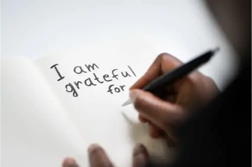 being grateful