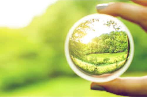 focus through deep breathing