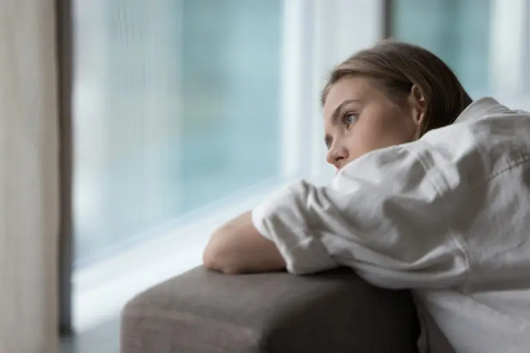 Limerence vs Love: Understanding The Difference And How To Break The Cycle (8 Signs) Forlorn woman suffering from the deterioration stage of limerence