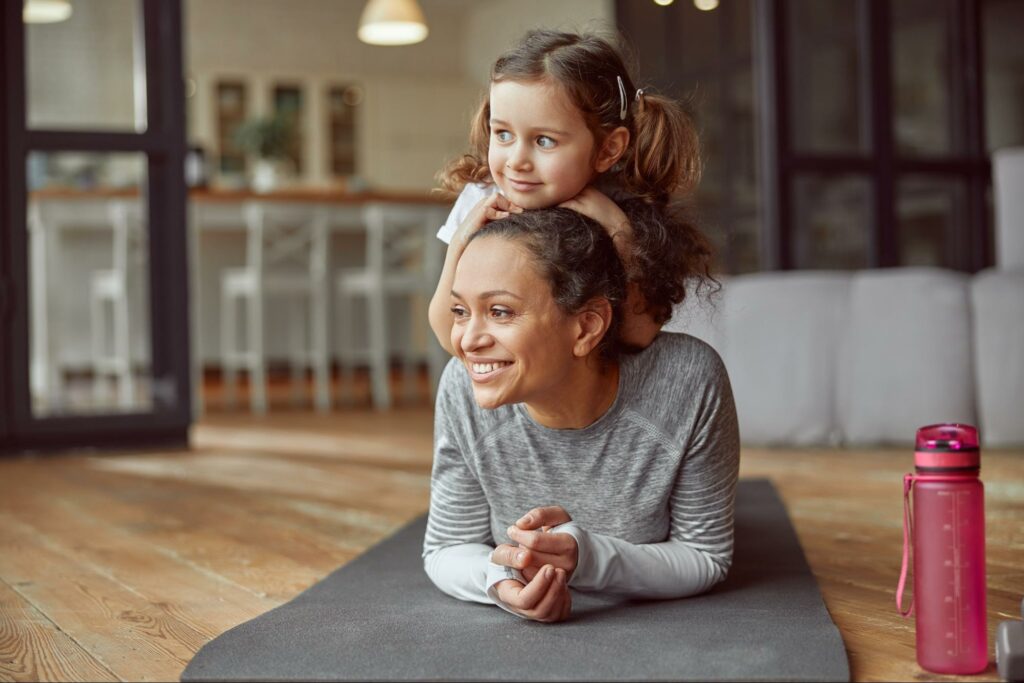 Types of relationship dynamics shown in a healthy mother-daughter relationship.