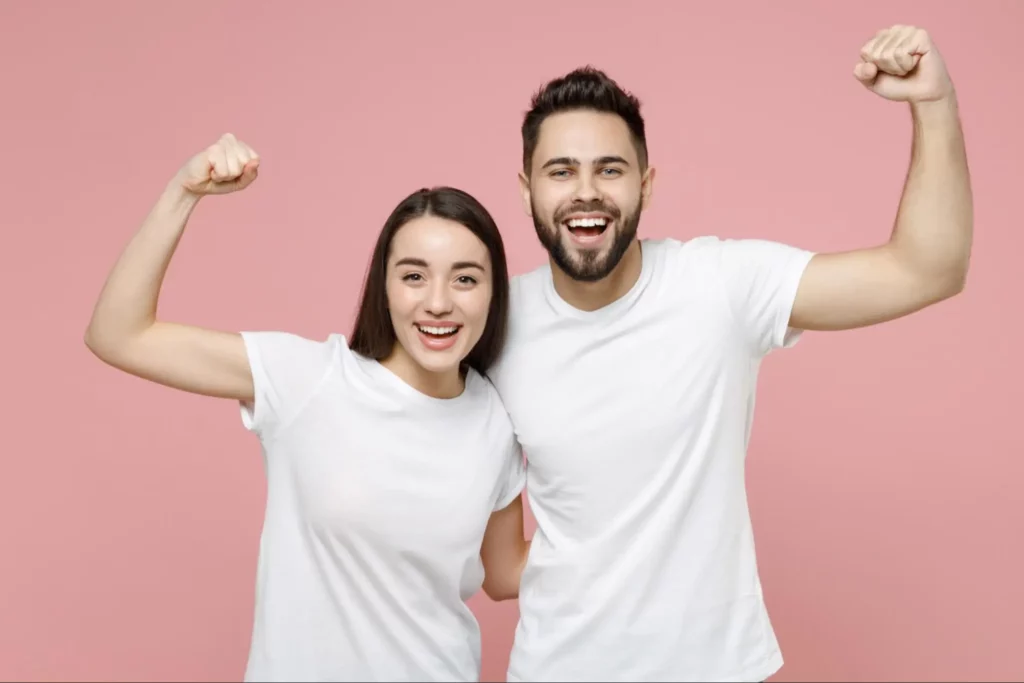 This couple is determined to work together to improve their relationship dynamics.