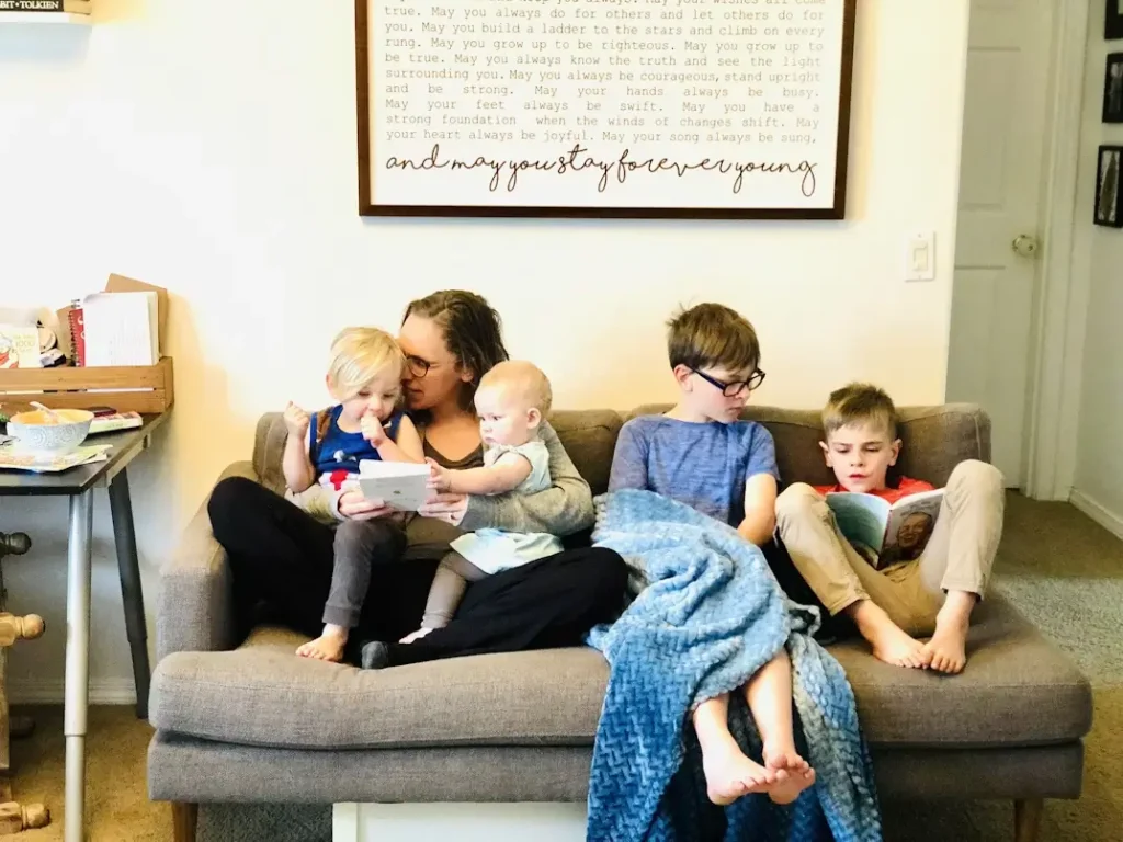This young mom recognizes that there are issues in family even though she works hard to cultivate a safe and happy home because she loves each one of her children deeply and uniquely.