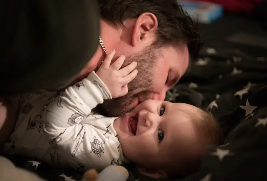For many, family issues start from childhood and can be perpetuated for generations if not stopped by someone who chooses change like this dad did for his baby.