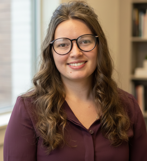 Alexandra Dercole, MA, therapist associate providing trauma-informed counseling