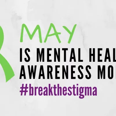 banner for mental health awareness month