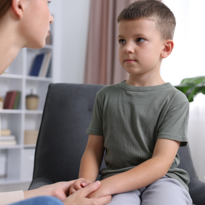 does my child need therapy parent comforting emotional child at home