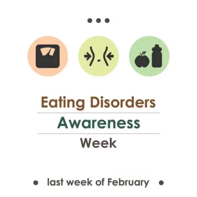 banner for eating disorders awareness week