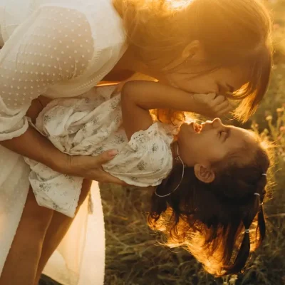 A mother who grew up in a home that promoted fearful avoidant attachment has moved forward with a graceful dignity so that her daughter can enjoy a secure attachment with her.